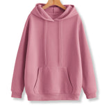 Unisex French Terry Hoodies - Baby Pink