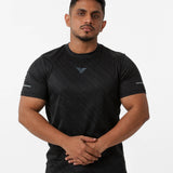 Men's Thunder Workout/Training Tee - Black