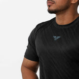 Men's Thunder Workout/Training Tee - Black