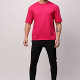 Men's Essentials Oversized Tee - Pink