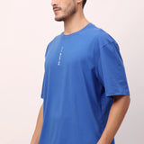 Men's Essentials Oversized Tee - Blue