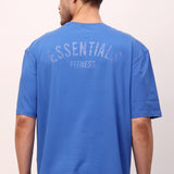 Men's Essentials Oversized Tee - Blue