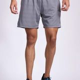 Men's Travel Shorts - Grey