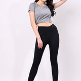 PowerFlex High-Waist Crossover Gym Leggings