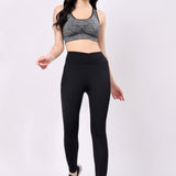 PowerFlex High-Waist Crossover Gym Leggings