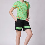 Women's Agate Shorts - Neon Green