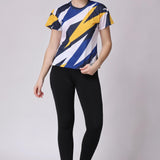 Women's Topaz Tee - White/Yellow