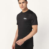 Men's Training Polyester Tee - Black