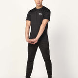 Men's Training Polyester Tee - Black