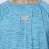 Apex Men's Workout Tee - Sky Blue