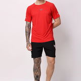 Apex Men's Workout Tee - Red