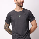 Apex Men's Workout Tee - Charcoal